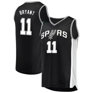 Men's Carter Bryant San Antonio Spurs Fanatics Branded Fast Break Black Jersey - Icon Edition