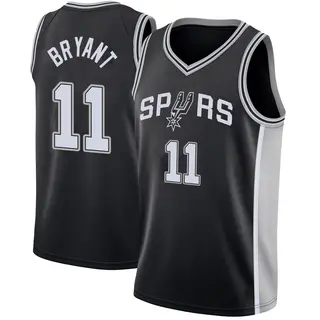 Men's Carter Bryant San Antonio Spurs Nike Swingman Black Jersey - Icon Edition