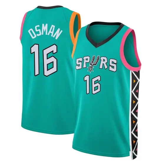 San Antonio Spurs Men's Nike Sidy Cissoko Icon Swingman Jersey