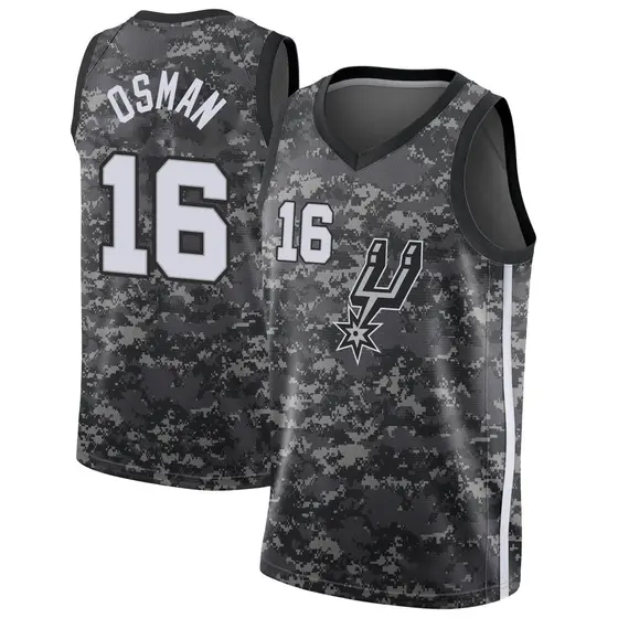 San Antonio Spurs Men's Nike Sidy Cissoko Icon Swingman Jersey