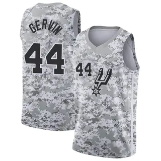 Men's George Gervin San Antonio Spurs Nike Swingman White 2018/19 Jersey - Earned Edition