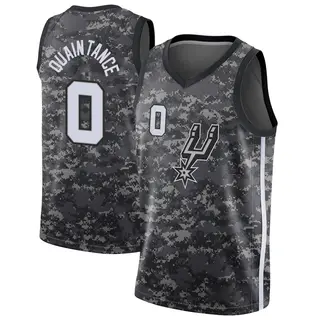 Men's Jayden Quaintance San Antonio Spurs Nike Swingman Black Jersey - City Edition