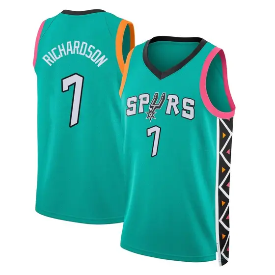 Josh Richardson 7 2022-23 San Antonio Spurs City Edition Jersey