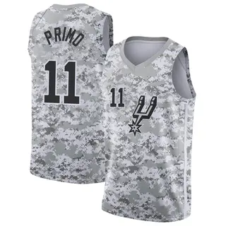 San Antonio Spurs 11 Joshua Primo Fast Break Men Jersey 2022-23 50th  Anniversary White Association Edition - Bluefink