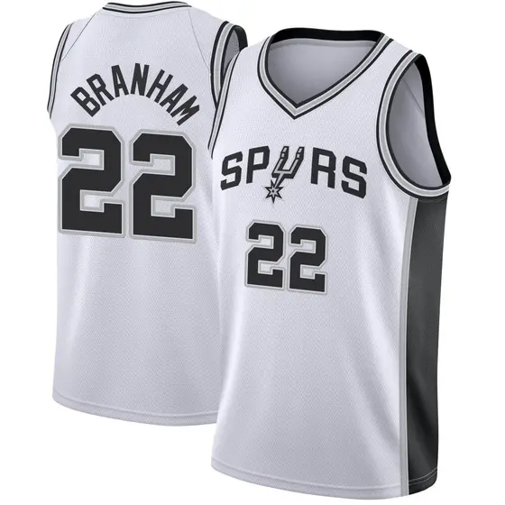 Big & Tall Men's Malaki Branham San Antonio Spurs Fanatics Branded Fast  Break White Jersey - Association Edition