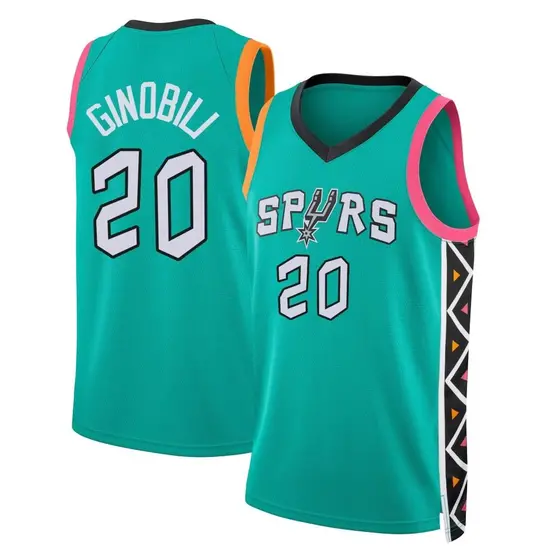 Big Tall Men s Manu Ginobili San Antonio Spurs Nike Fast Break