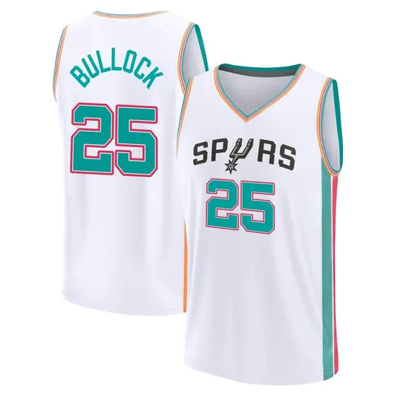 Big Tall Men s Reggie Bullock San Antonio Spurs Fanatics Branded