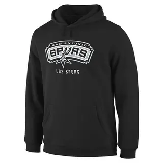 Men's San Antonio Spurs Black Noches Enebea Pullover Hoodie -