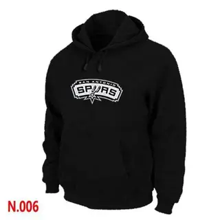 Men's San Antonio Spurs Black Pullover Hoodie -