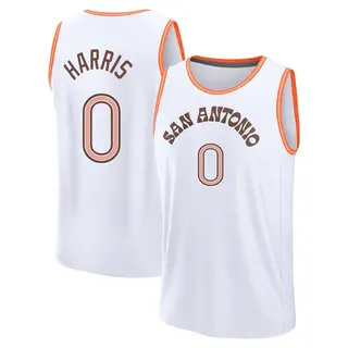Men's Tobias Harris San Antonio Spurs Fanatics Branded Fast Break White 2023/24 City Edition Jersey
