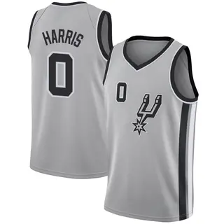 Men's Tobias Harris San Antonio Spurs Nike Swingman Silver Jersey - Statement Edition