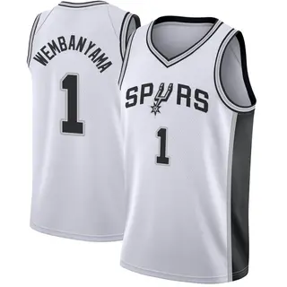 Men's Victor Wembanyama San Antonio Spurs Fanatics Branded Fast Break White Jersey - Association Edition