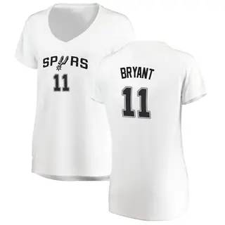 Women's Carter Bryant San Antonio Spurs Fanatics Branded Fast Break White Jersey - Association Edition