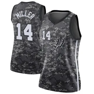 Women's Emanuel Miller San Antonio Spurs Nike Swingman Black Jersey - City Edition