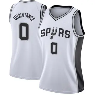 Women's Jayden Quaintance San Antonio Spurs Nike Swingman White Jersey - Association Edition
