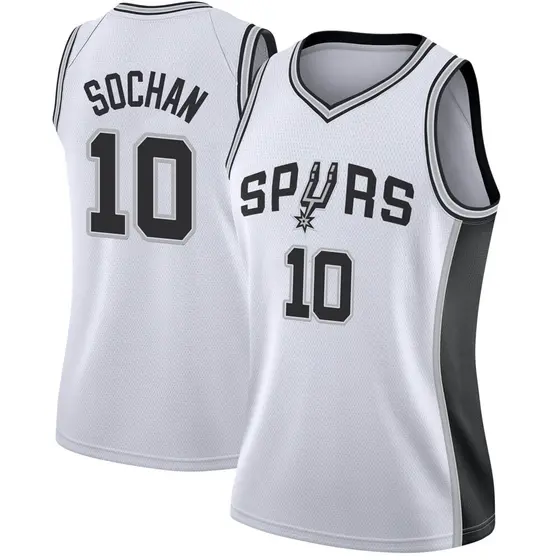 Youth Jeremy Sochan San Antonio Spurs Nike Swingman White 2018/19 Jersey -  Earned Edition