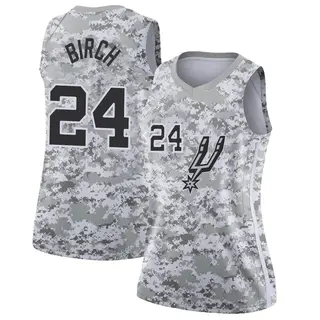 Women's Khem Birch San Antonio Spurs Nike Swingman White 2018/19 Jersey - Earned Edition