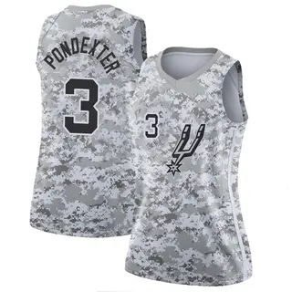 Women's Quincy Pondexter San Antonio Spurs Nike Swingman ...