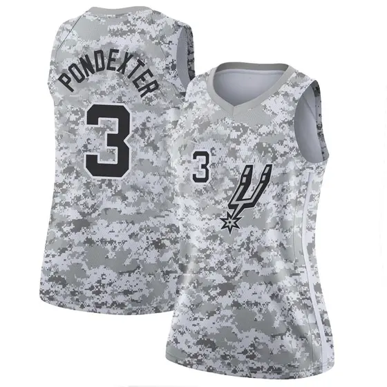 Women's Quincy Pondexter San Antonio Spurs Nike Swingman ...