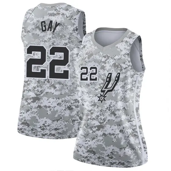 Women's Rudy Gay San Antonio Spurs Nike Swingman White ...