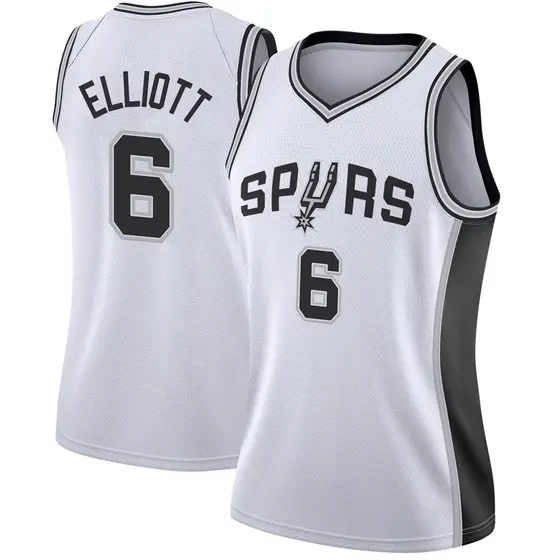 Women's Sean Elliott San Antonio Spurs Nike Swingman White Jersey -  Association Edition