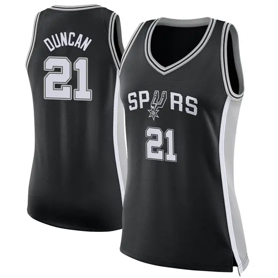 white tim duncan jersey