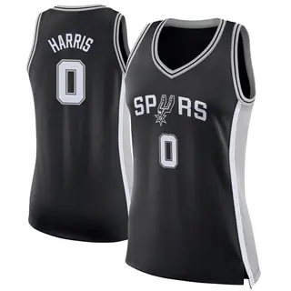 Women's Tobias Harris San Antonio Spurs Nike Swingman Black Jersey - Icon Edition
