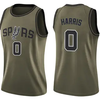 Women's Tobias Harris San Antonio Spurs Nike Swingman Green Salute to Service Jersey