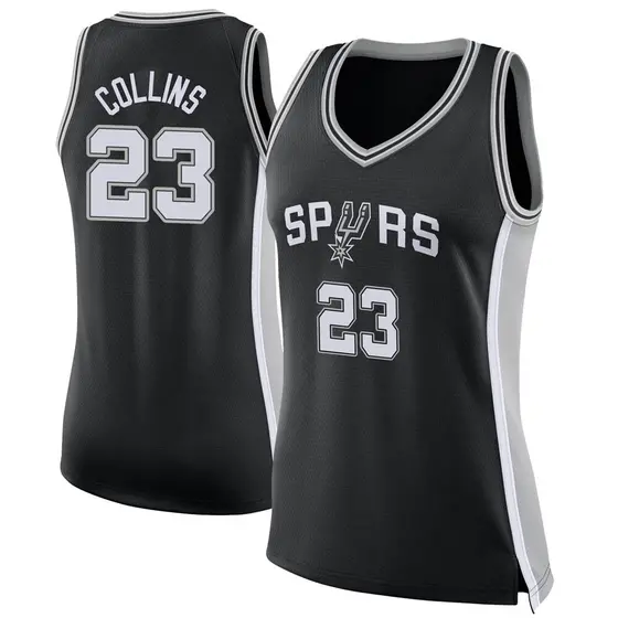 San Antonio Spurs Men's Nike Statement Edition Zach Collins Swingman Jersey