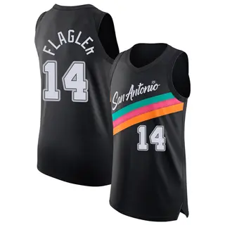 Youth Adam Flagler San Antonio Spurs Nike Authentic Black 2025/26 City Edition Jersey