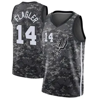 Youth Adam Flagler San Antonio Spurs Nike Swingman Black Jersey - City Edition