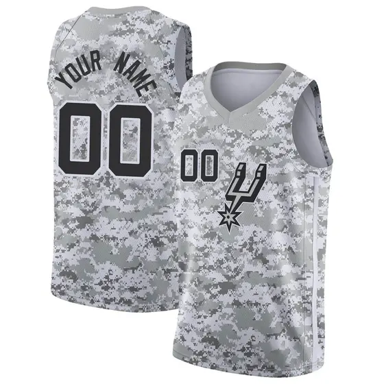 San Antonio Spurs Men's Nike 2022 City Edition Custom Swingman Jersey