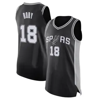 Youth Isaiah Roby San Antonio Spurs Nike Authentic Black Jersey - Icon Edition