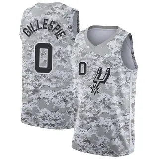 Youth Ja'Kobi Gillespie San Antonio Spurs Nike Swingman White 2018/19 Jersey - Earned Edition