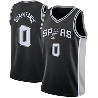 Youth Jayden Quaintance San Antonio Spurs Nike Swingman Black Jersey - Icon Edition