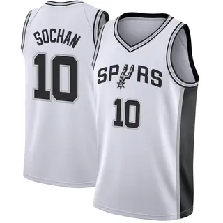 Youth Jeremy Sochan San Antonio Spurs Nike Swingman White Jersey - Association Edition