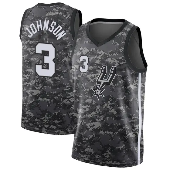 San Antonio Spurs Youth Nike 2021 City Edition Keldon Johnson Swingman Jersey