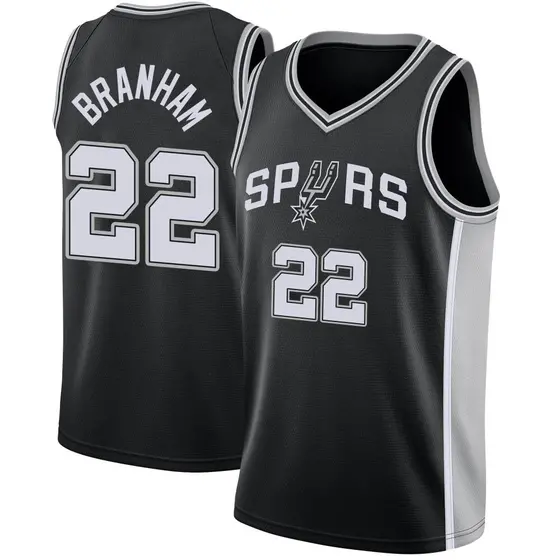Black on black clearance spurs jersey