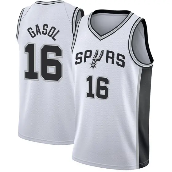 Youth Pau Gasol San Antonio Spurs Fanatics Branded Swingman White