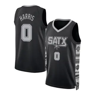 Youth Tobias Harris San Antonio Spurs Jordan Brand Swingman Black Statement Edition 2022/23 Jersey
