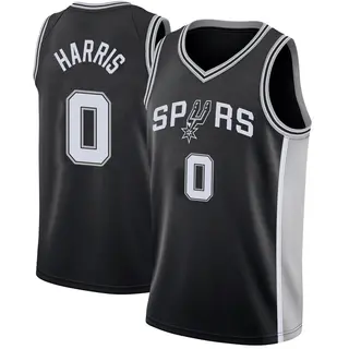 Youth Tobias Harris San Antonio Spurs Nike Swingman Black Jersey - Icon Edition